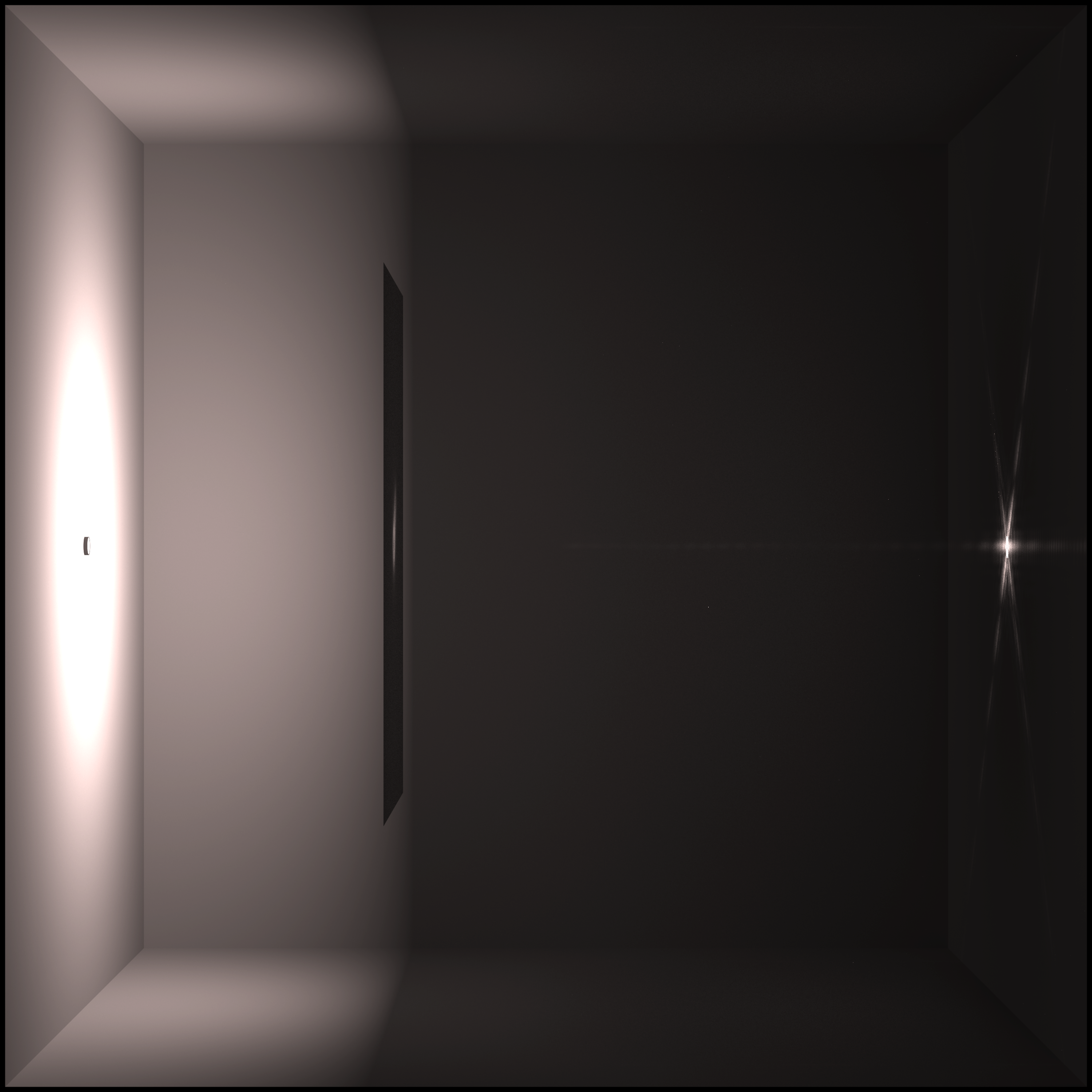 Long-wavelength beam diffracted by a star-of-david aperture
